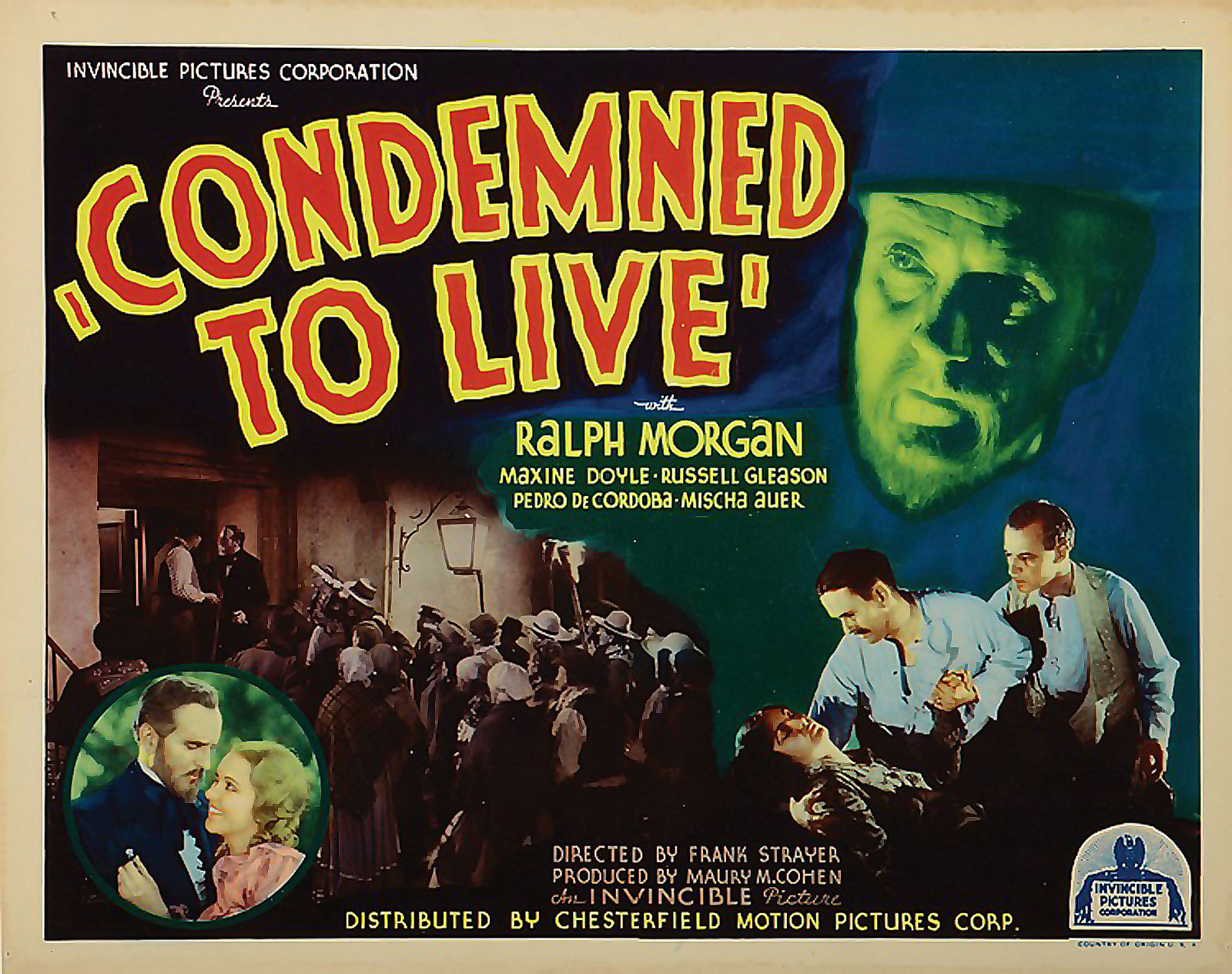 Condemned To Live 1935 drive in movie channel