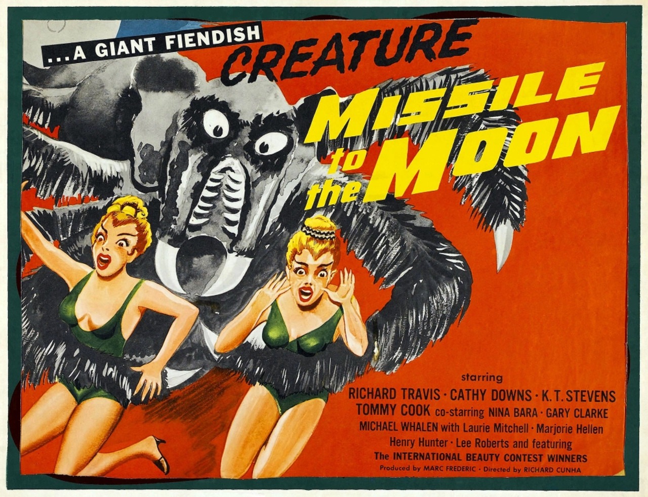 Missile to the moon 1958 drive in movie channel