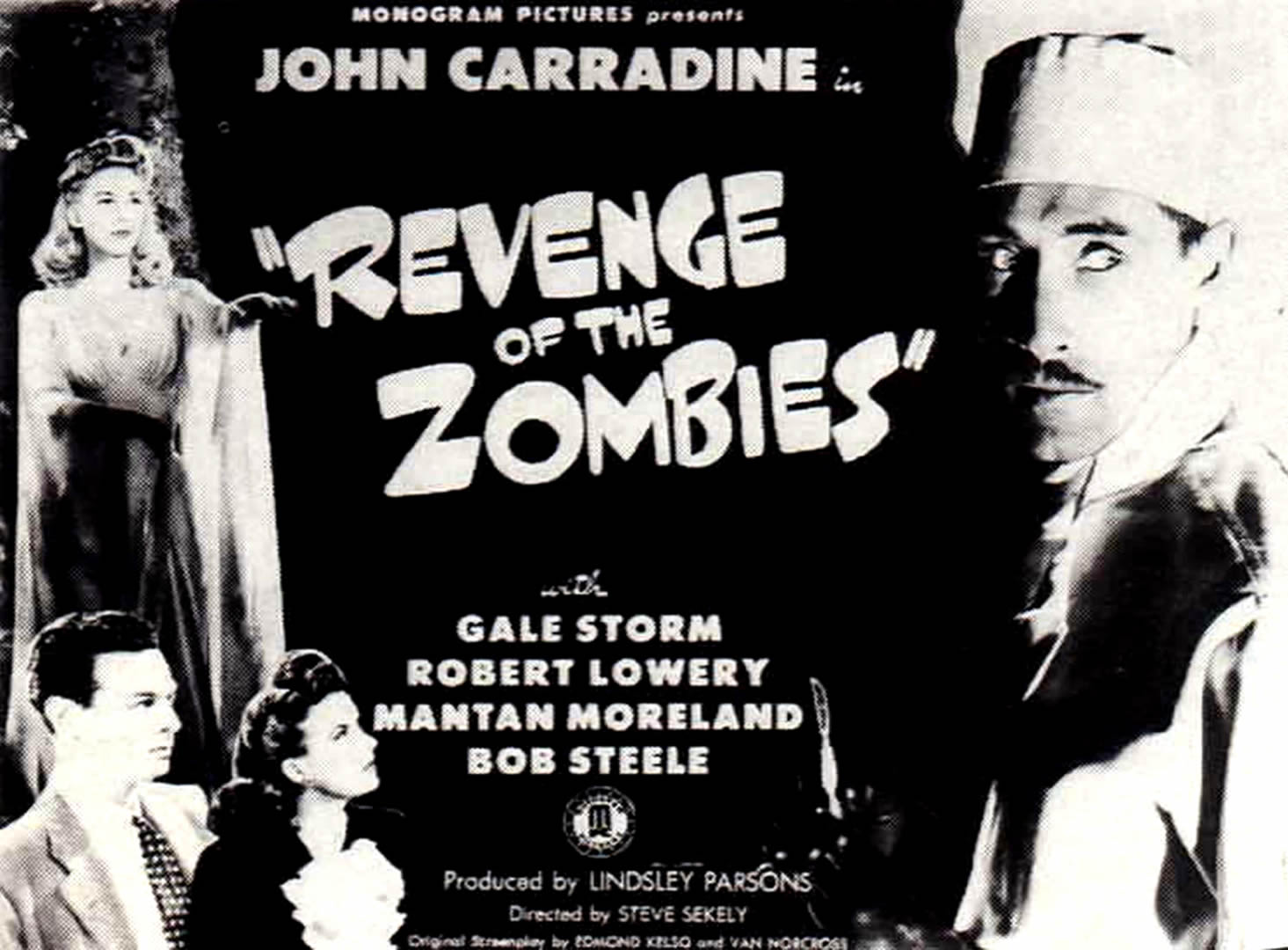 La revanche des zombies 1943 drive in movie channel