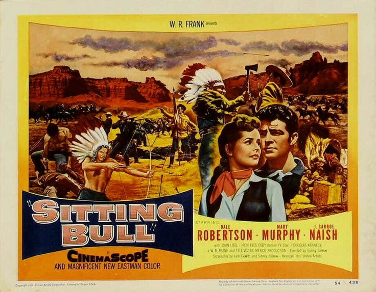 Sitting Bull 1954 drive in movie channel