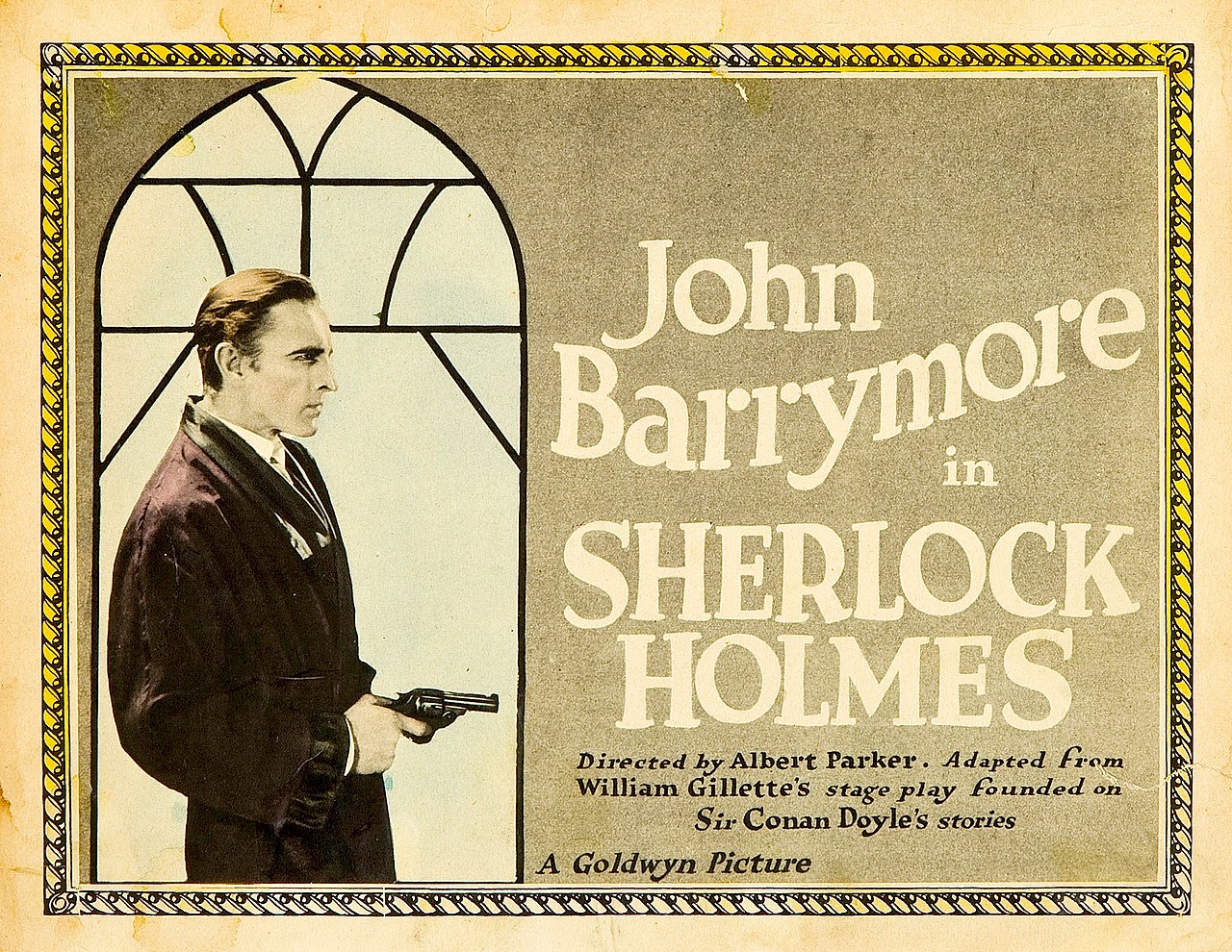 Sherlock Holmes 1922 drive in movie channel