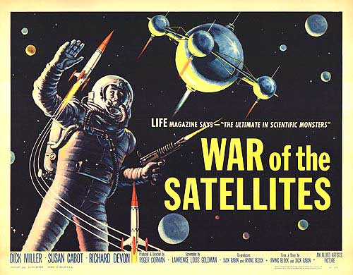 War of the Satellites 1958 drive in movie channel